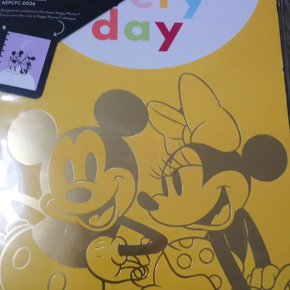 NEW Happy Planner Disney Minnie Mickey Classic Planner Companion Folders Papers